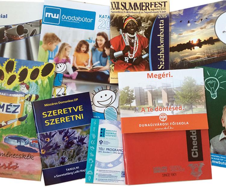 EFO Nyomda munkái - füzetek