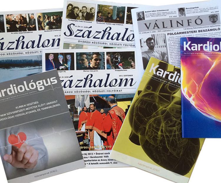 EFO Nyomda munkái - újság